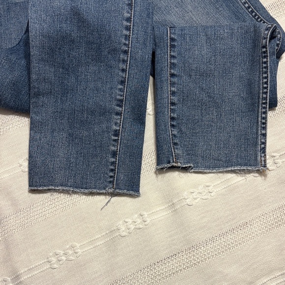 J. Crew Distressed Blue Ankle Jeans - Picture 2 of 6